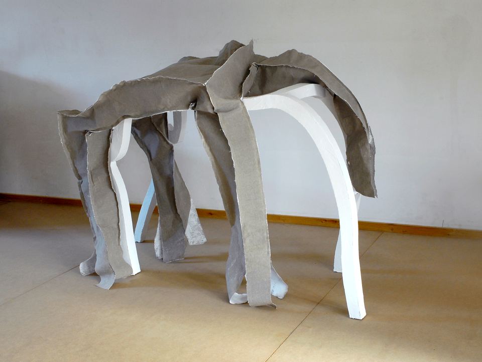 We hebben zoveel gemeen, 2008, Kunststof, schilderslinnen